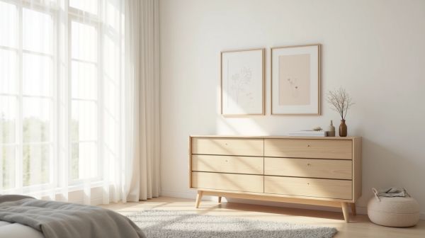 Évaluer votre espace avec une commode scandinave fonctionnelle