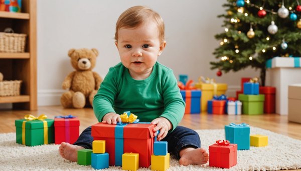 Idées de cadeaux pour un enfant de 1 an : éveil et découverte